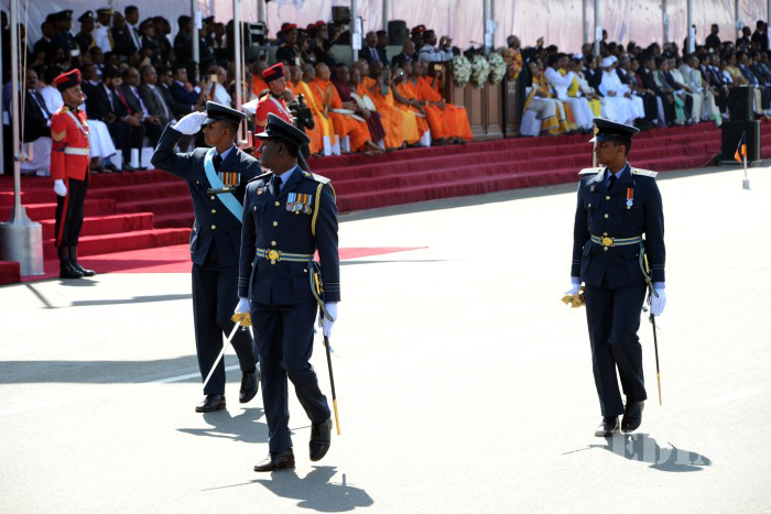 Sri Lanka Air Force Joins in the 69th Independence Day Celebrations