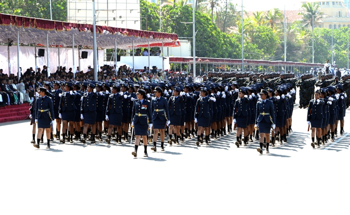 Sri Lanka Air Force Joins in the 69th Independence Day Celebrations