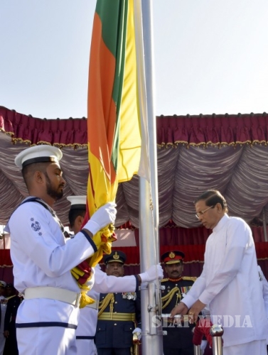 Sri Lanka Air Force Joins in the 69th Independence Day Celebrations