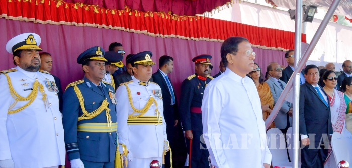 Sri Lanka Air Force Joins in the 69th Independence Day Celebrations