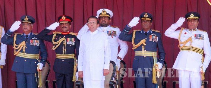 Sri Lanka Air Force Joins in the 69th Independence Day Celebrations