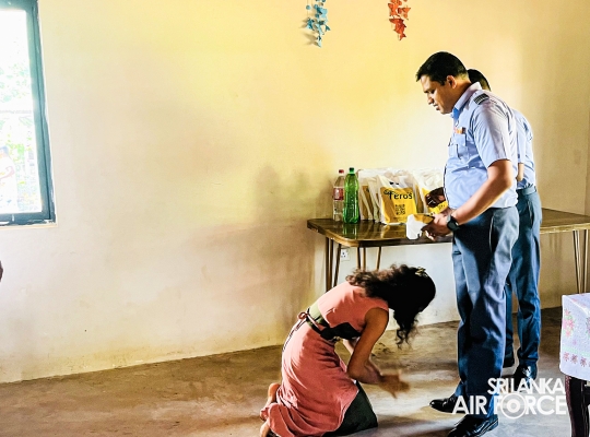 NO. 06 AIR
DEFENCE RADAR SQUADRON AT SLAF ACADEMY CHINA BAY CELEBRATES 14TH
ANNIVERSARY