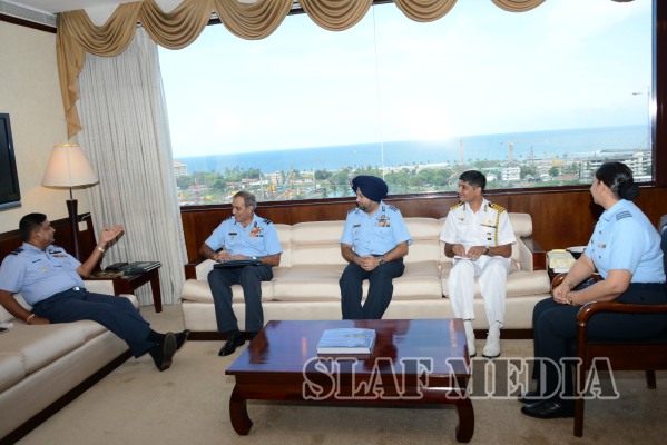 6TH IAF-SLAF Air Staff Talks