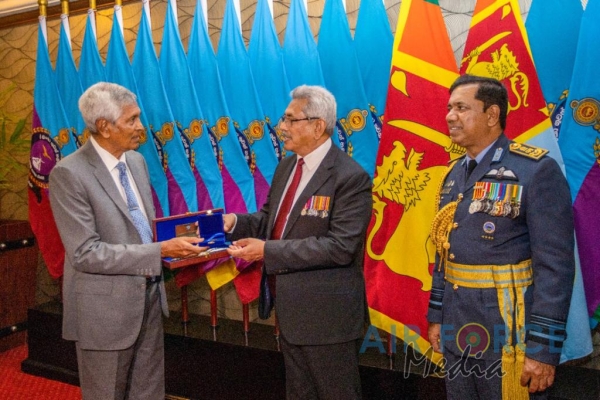 HIS EXCELLENCY THE PRESIDENT LAUNCHES THE SLAF 70TH ANNIVERSARY PUBLICATION “GLORY OF IRON WINGS”
