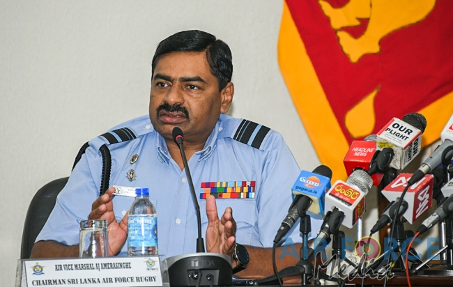 PRESS
BRIEFING ON 70 TH AIR FORCE ANNIVERSARY, GUWAN HAMUDA PAPEDI SAWARIYA
AND AIR FORCE COMMANDER’S CUP RUGBY TOURNAMENT 2021