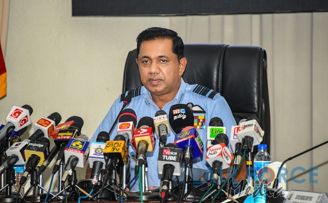 PRESS
BRIEFING ON 70 TH AIR FORCE ANNIVERSARY, GUWAN HAMUDA PAPEDI SAWARIYA
AND AIR FORCE COMMANDER’S CUP RUGBY TOURNAMENT 2021