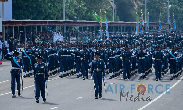 Sri Lanka Air Force Proudly Joins the 71st National Day Celebrations