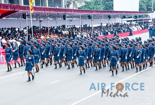 Sri Lanka Air Force Proudly Joins the 71st National Day Celebrations