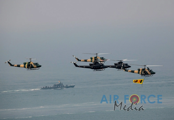 Sri Lanka Air Force Proudly Joins the 71st National Day Celebrations