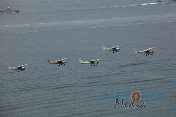 Sri Lanka Air Force Proudly Joins the 71st National Day Celebrations