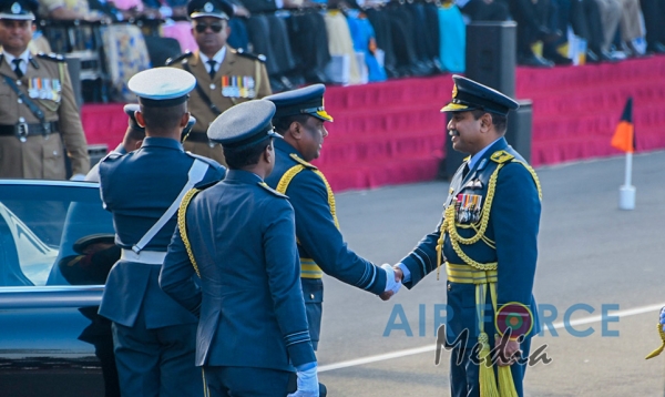Sri Lanka Air Force Proudly Joins the 71st National Day Celebrations