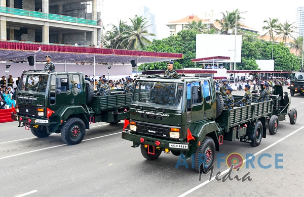 Sri Lanka Air Force Proudly Joins the 71st National Day Celebrations