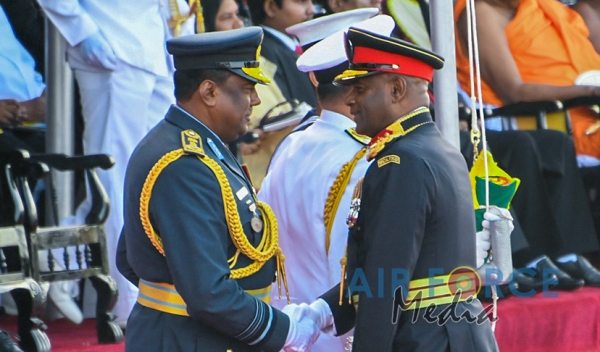 Sri Lanka Air Force Proudly Joins the 71st National Day Celebrations