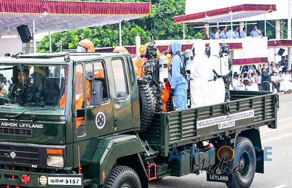 Sri Lanka Air Force Proudly Joins the 71st National Day Celebrations