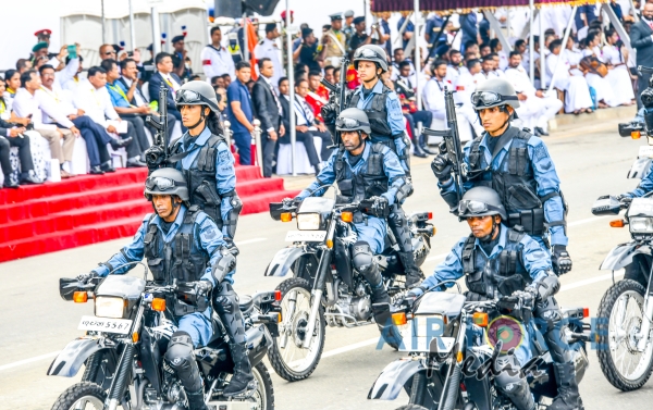 Sri Lanka Air Force Proudly Joins the 71st National Day Celebrations