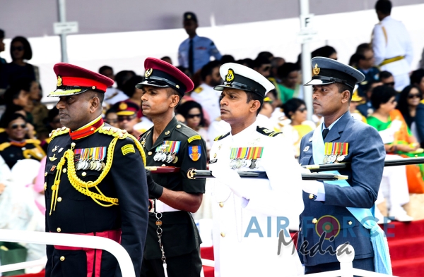 Sri Lanka Air Force Proudly Joins the 71st National Day Celebrations