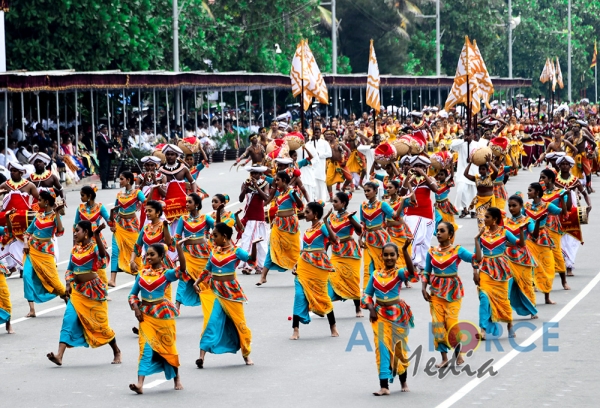 Sri Lanka Air Force Proudly Joins the 71st National Day Celebrations