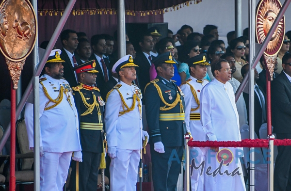 Sri Lanka Air Force Proudly Joins the 71st National Day Celebrations