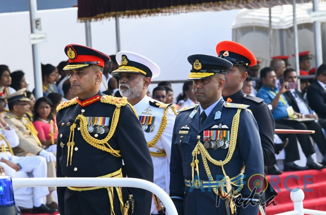 Sri Lanka Air Force Proudly Joins the 71st National Day Celebrations
