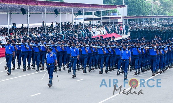 Sri Lanka Air Force Proudly Joins the 71st National Day Celebrations