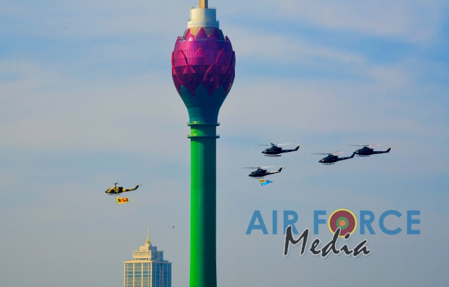 SRI LANKA
AIR FORCE PROUDLY JOINS 73RD INDEPENDENCE DAY CELEBRATIONS