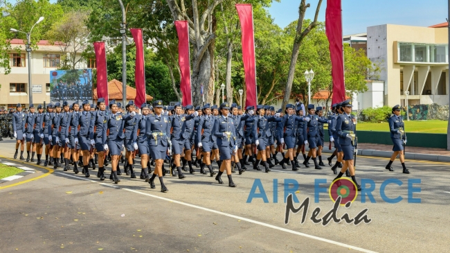 SRI LANKA
AIR FORCE PROUDLY JOINS 73RD INDEPENDENCE DAY CELEBRATIONS