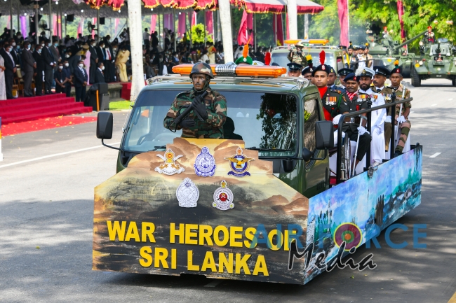 SRI LANKA
AIR FORCE PROUDLY JOINS 73RD INDEPENDENCE DAY CELEBRATIONS