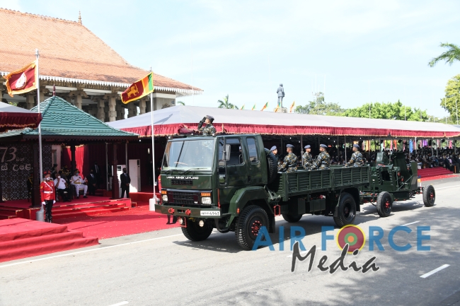SRI LANKA
AIR FORCE PROUDLY JOINS 73RD INDEPENDENCE DAY CELEBRATIONS