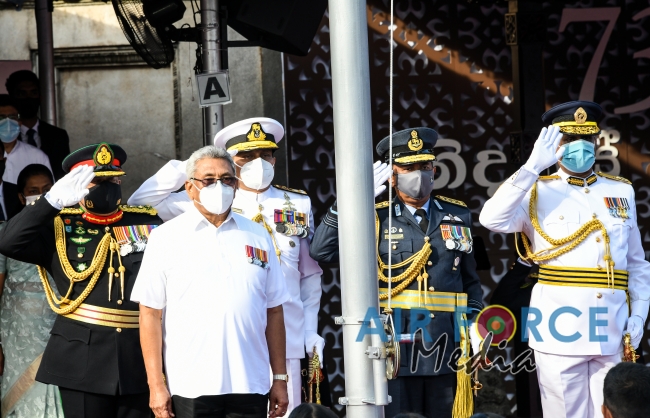 SRI LANKA
AIR FORCE PROUDLY JOINS 73RD INDEPENDENCE DAY CELEBRATIONS
