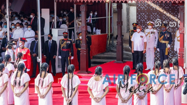 SRI LANKA
AIR FORCE PROUDLY JOINS 73RD INDEPENDENCE DAY CELEBRATIONS