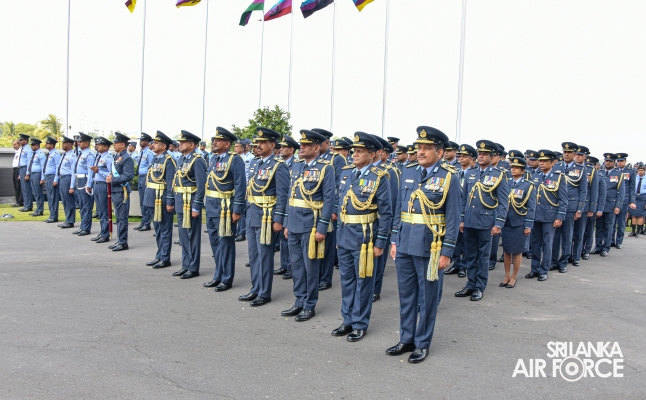 SRI LANKA
AIR FORCE CELEBRATES 73 YEARS OF SKY BOUND EXCELLENCE