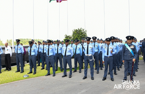 SRI LANKA
AIR FORCE CELEBRATES 73 YEARS OF SKY BOUND EXCELLENCE
