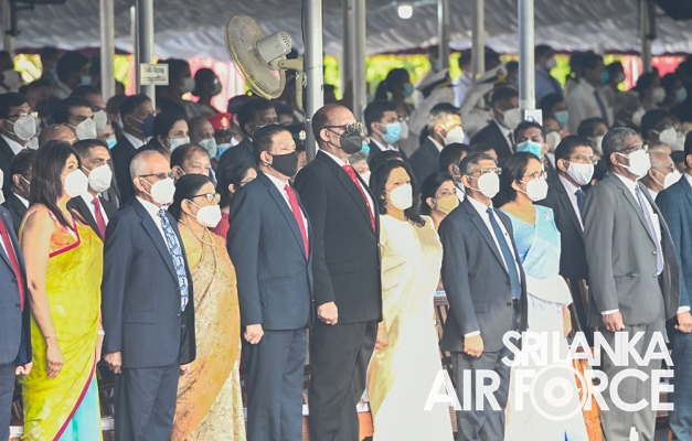 SRI LANKA AIR FORCE PROUDLY JOINS 74TH INDEPENDENCE DAY CELEBRATION