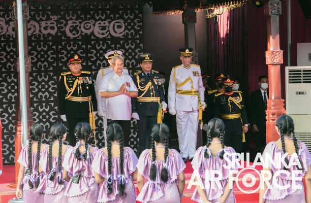 SRI LANKA AIR FORCE PROUDLY JOINS 74TH INDEPENDENCE DAY CELEBRATION