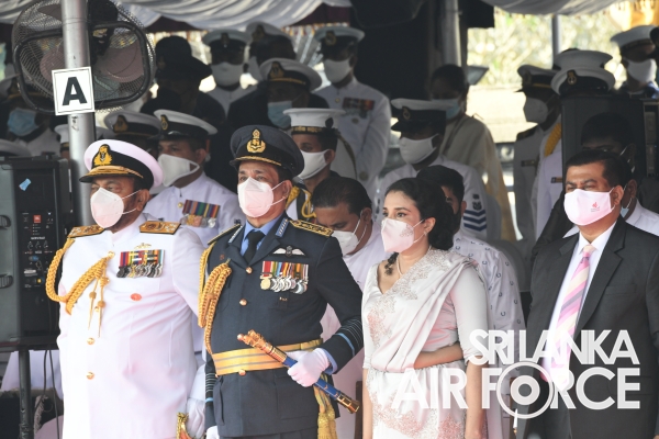SRI LANKA AIR FORCE PROUDLY JOINS 74TH INDEPENDENCE DAY CELEBRATION