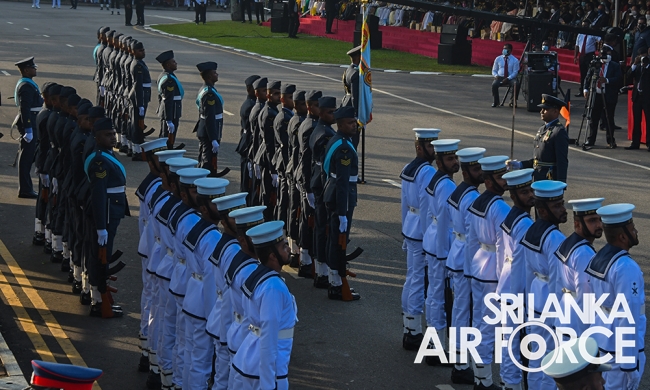 SRI LANKA AIR FORCE PROUDLY JOINS 74TH INDEPENDENCE DAY CELEBRATION
