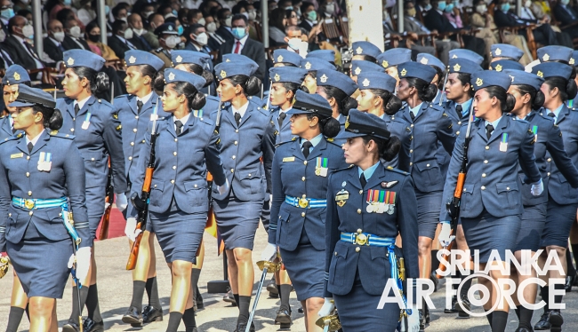 SRI LANKA AIR FORCE PROUDLY JOINS 74TH INDEPENDENCE DAY CELEBRATION