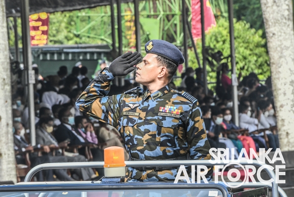 SRI LANKA AIR FORCE PROUDLY JOINS 74TH INDEPENDENCE DAY CELEBRATION