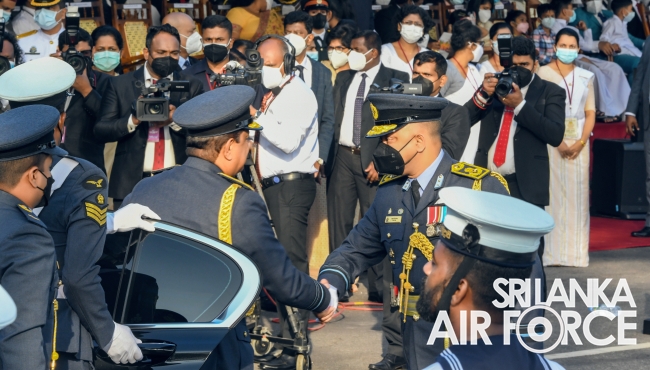SRI LANKA AIR FORCE PROUDLY JOINS 74TH INDEPENDENCE DAY CELEBRATION