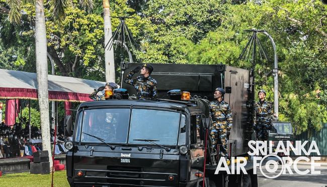 SRI LANKA AIR FORCE PROUDLY JOINS 74TH INDEPENDENCE DAY CELEBRATION