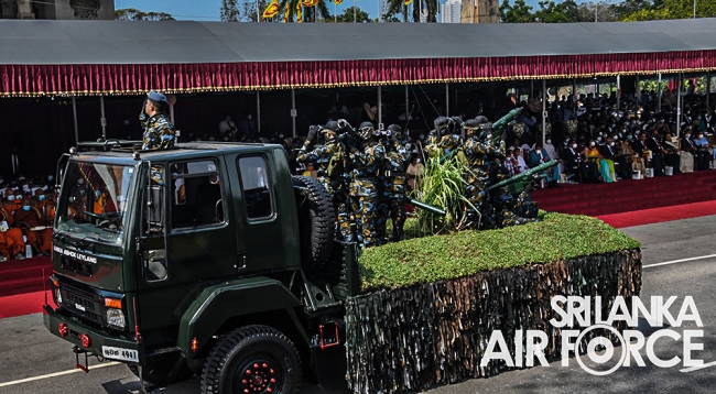 SRI LANKA AIR FORCE PROUDLY JOINS 74TH INDEPENDENCE DAY CELEBRATION
