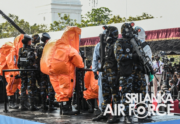 SRI LANKA AIR FORCE PROUDLY JOINS 74TH INDEPENDENCE DAY CELEBRATION