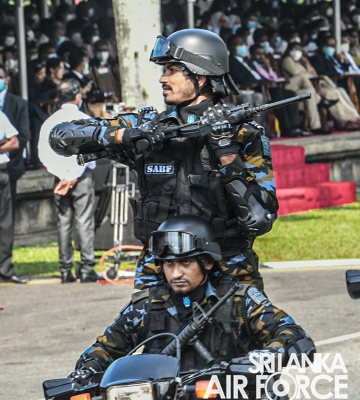 SRI LANKA AIR FORCE PROUDLY JOINS 74TH INDEPENDENCE DAY CELEBRATION