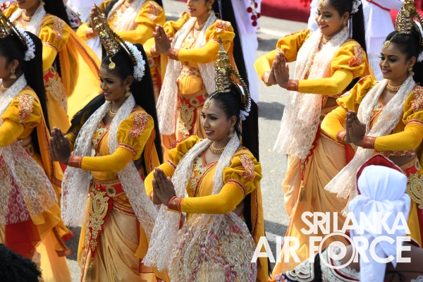 SRI LANKA AIR FORCE PROUDLY JOINS 74TH INDEPENDENCE DAY CELEBRATION