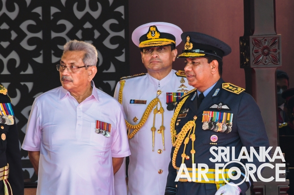 SRI LANKA AIR FORCE PROUDLY JOINS 74TH INDEPENDENCE DAY CELEBRATION