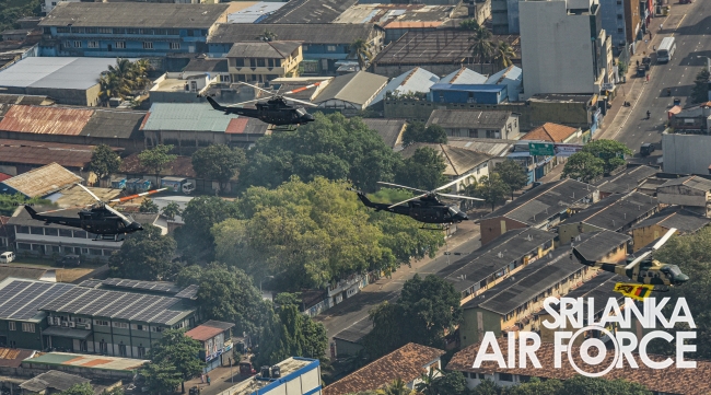 SRI LANKA AIR FORCE PROUDLY JOINS 74TH INDEPENDENCE DAY CELEBRATION