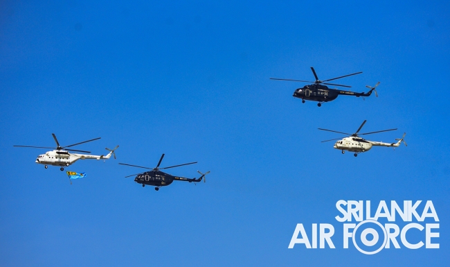 SRI LANKA AIR FORCE PROUDLY JOINS 74TH INDEPENDENCE DAY CELEBRATION