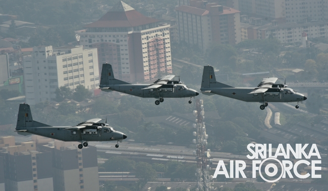SRI LANKA AIR FORCE PROUDLY JOINS 74TH INDEPENDENCE DAY CELEBRATION