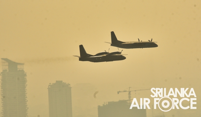 SRI LANKA AIR FORCE PROUDLY JOINS 74TH INDEPENDENCE DAY CELEBRATION