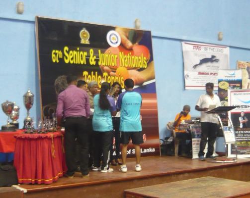 SLAF Paddlers excel at the 67th National Table Tennis Championship 2014